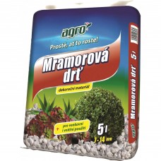 Agro Mramorová drť 7-14 mm 5l Agro Mramorová drť 7-14 mm 5l