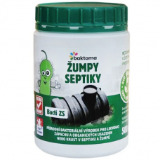 Enzým žumpy a septiky Bacti ZS - 500 g