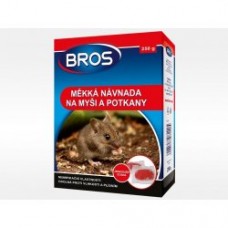 Bros - měkká nástraha na myši a potkany 150 g - rodenticid