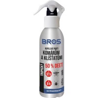Bros - sprej proti komárom a kliešťom 50% DEET 130 ml Bros - sprej proti komárom a kliešťom 50% DEET 130 ml
