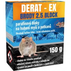 DERAT - EX nástraha - parafínové bloky 150g DERAT - EX nástraha - parafínové bloky 150g