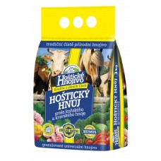 Hoštický hnoj s rohovinou - zmes kravského a konského hnoja
