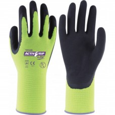 Rukavice AktivGrip Lite limetkové vel.9
