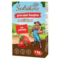 Sedliakovo hnojivo s ovčou vlnou na jahody
